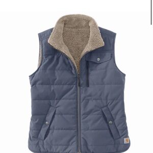 Carhartt Women's Slate Blue Quilted Vest